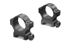 Leupold BackCountry Cross-Slot Rings 35mm High - Matte Black
