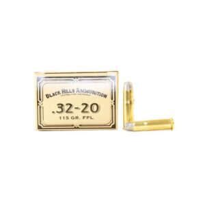 Black Hills .32-20 115gr Flat Point Lead Cowboy Ammo - 50rd