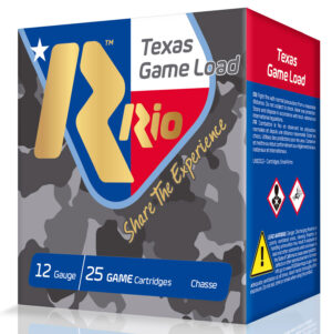 Rio High Velocity 12 Gauge 2-3/4" 1-1/4oz #6 Shot Texas Game Load Ammo - 25rds