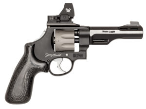 Smith & Wesson 327 Performance Center Jerry Miculek Edition 9mm 5" Bbl Black/Gray/Wood 8 Round Firearm