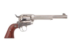 Ruger New Vaquero .357 Magnum 7.5" Bbl Stainless/Laminate 6 Round Firearm