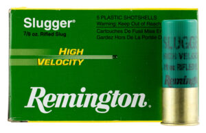 Remington Slugger High Velocity 12ga 3" 7/8oz Rifled Slug Ammo - 5rd