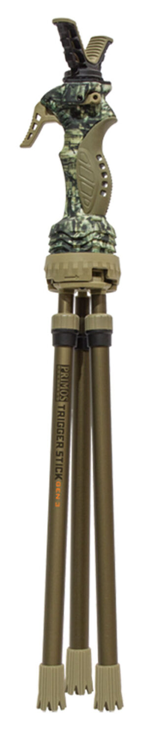 Primos Trigger Stick Gen 3 Short Tripod Shooting Sticks 18"-38" Aluminum - Camo