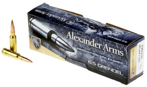 Alexander Arms 6.5 Grendel 123gr Lapua Scenar BT OTM Ammo - 20rd