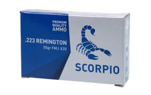 STV Scorpio 223 Rem 55gr FMJ Ammo - 20rds