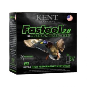 Kent 12 Gauge 3-1/2 1-1/4oz #3 Shot Fasteel 2.0 Ammo