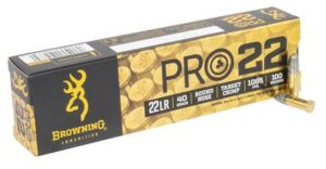 Browning 22 LR 40 Grain LRN PRO-22 Ammo