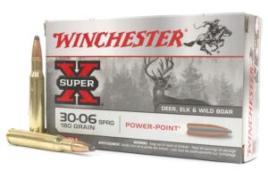 Winchester Super-X 30-06 Springfield 180gr Power Point Ammo - 20rds