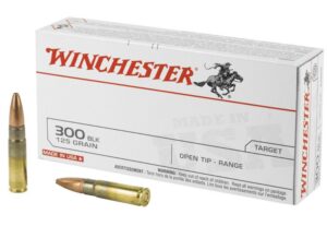 Winchester USA 300 Blackout 125gr Open Tip Range Ammo - 20rds