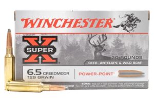Winchester 6.5 Creedmoor 129gr Power Point Ammo - 20rds