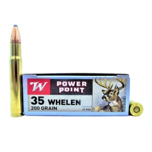 Winchester 35 Whelen 200gr SP Power-Point Ammo - 20rds
