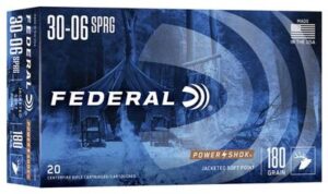 FEDERAL 30-06 SPRINGFIELD 180 GRAIN JSP POWER-SHOK AMMO