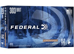 Federal Power-Shok 303 British 150gr JSP Ammo - 20rds