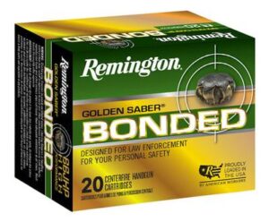 Remington 9mm Luger 147 Grain BJHP Golden Saber Bonded Ammo