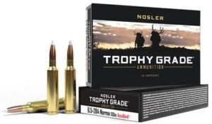 NOSLER 6.5-284 NORMA 130GR ACCUBOND TROPHY GRADE AMMO