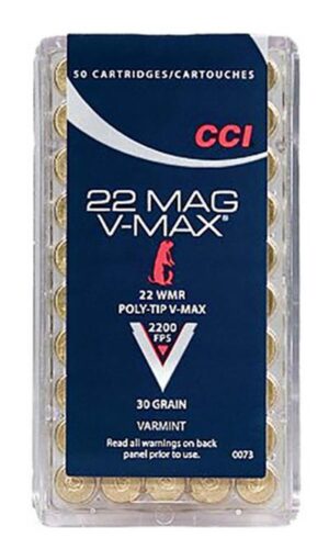 CCI 22 WMR 30gr Varmint Poylmer Tip Ammo