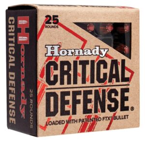 Hornady Critical Defense 30 Carbine 110gr FTX Ammo - 25rds
