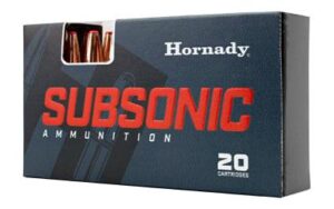 HORNADY 450 BUSHMASTER 395 GRAIN SUB-X SUBSONIC AMMO