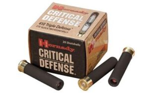 Hornady Critical Defense Triple Defense 410 Gauge 2.50" 2RoundBalls/1 FTXSlug Ammo - 20rd
