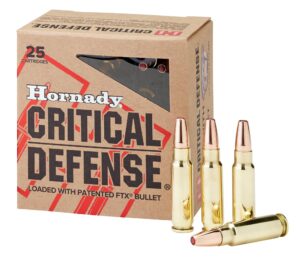 Hornady Critical Defense 5.7x28mm 40gr Flex Tip eXpanding Ammo - 25rd *for handgun use ONLY*