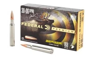 Federal 30-06 Springfield 168 Grain Berger Hybrid Hunter Ammo