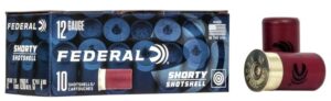 Federal Shorty Shotshell 12 Gauge 1-3/4" 15/16oz #8 Shot Ammo - 10rds