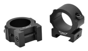 Warne Vapor Horizontal 1" Low Scope Rings For Picatinny/Weaver