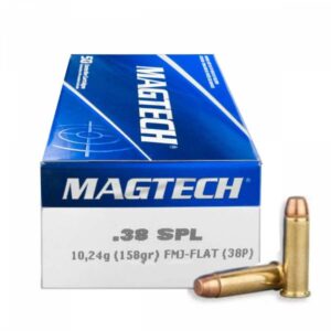 Magtech 38 Special 158 Grain FMJ Ammo - 50rds