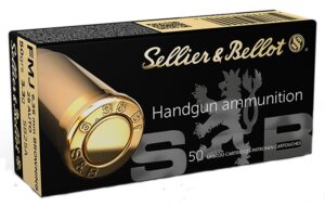 Sellier & Bellot 25 Auto(6,35 Browning) 50gr FMJ Ammo - 50rds