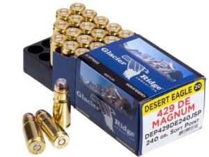 Magnum Research Glacier Ridge 429 DE Magnum 240gr JHP Ammo - 20rds