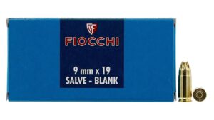 Fiocchi 9mm Luger BLANK Ammo
