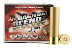 HEVI 12 Gauge Magnum Blend 3.5 2 1/4 oz 5-7  Shot Ammo