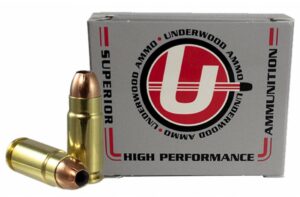 Underwood 9x25mm Dillon 124gr JHP Ammo - 20rds