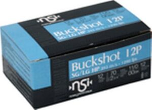 Nobel Sport 12 Gauge 2-3/4 12 Pellet 00 Buck Plumbum Buckshot Ammo