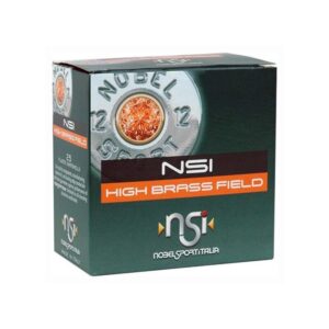 Nobel Sport High Brass 12 Gauge 2-3/4" 1-1/4oz #8 Shot Field Ammo - 25rds