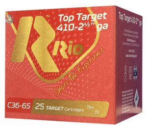 Rio Top Target .410 Gauge 2-1/2" 1/2 oz 7.5 Shot Ammo - 25rd