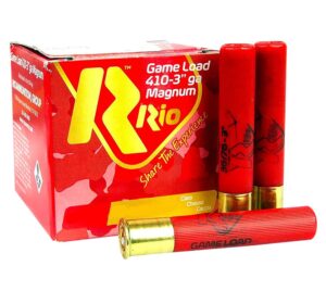 Rio Game Load 410 Gauge 3" 11/16oz #7.5 Shot Ammo - 25rds