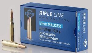 Privi Partisan (PPU) Rifle Line 7mm Mauser 139gr SP Ammo - 20rds