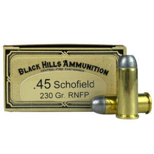 Black Hills 45 Schofield 230gr RNFP Ammo - 50rd