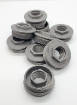 Diligent Defense Co. Natural Finish 5/8x24 Adapter for HUB-compatible Suppressors