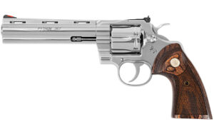 Colt Python .357 Magnum 6" Bbl Stainless/Wood 6 Round Firearm