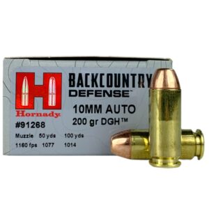 Hornady BackCountry Defense 10MM 200gr DGH Ammo - 20rd