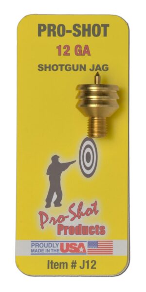 Pro-Shot Jag 12ga Shotgun #5/16-27 Thread Spear Tip Brass