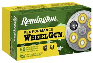 Remington WheelGun 357 Mag 158 Grain Lead SWC Ammo - 50rds