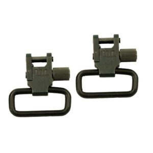 The Outdoor Connection Raptor Swivels with Lock 1-1/4" Wide - Black Oxide Finish
