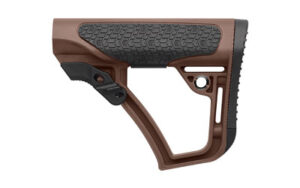 Daniel Defense Mil-Spec Collapsible Buttstock Fits AR Rifles Mil-Spec Brown
