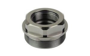 Rearden Atlas Bravo Thread Adapter Inside Diameter Threading of 1.375X24 PVD Finish Gunmetal