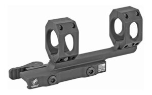 American Defense Mfg. AD-RECON Scope Mount Dual Quick Detach Vertical Spit Rings 2" Offset 30MM Standard Height Black