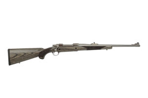 Ruger M77 Hawkeye Alaskan 9.3x62mm Mauser 20" Bbl Brushed Stainless/Gray Laminate 4 Round Firearm