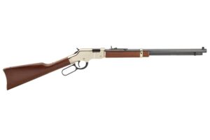 Henry H004M 22WMR 20.5" Bbl Brass/Blued/Wood 12 Round Firearm